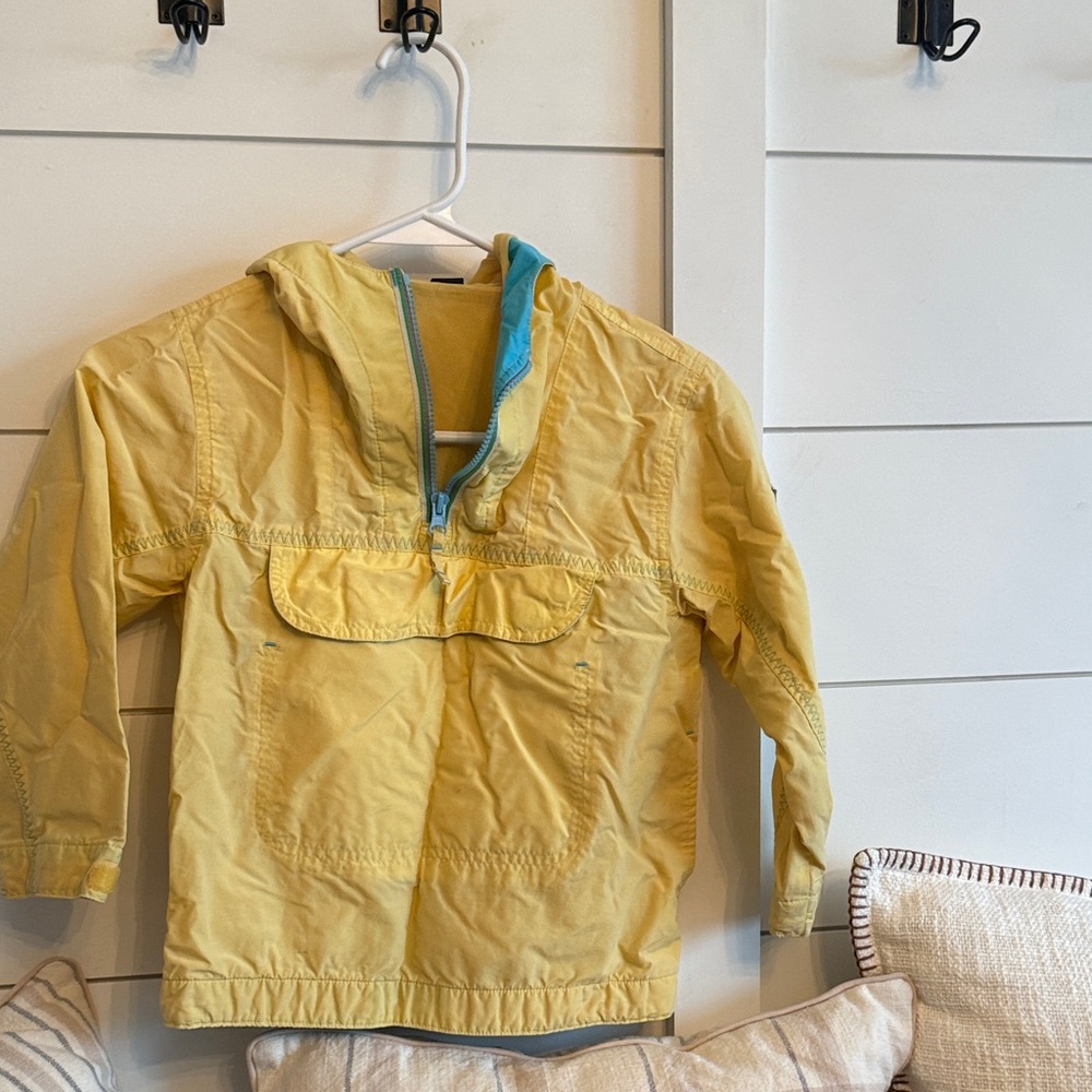 Lands' End Yellow Mesh Jacket